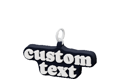 custom text